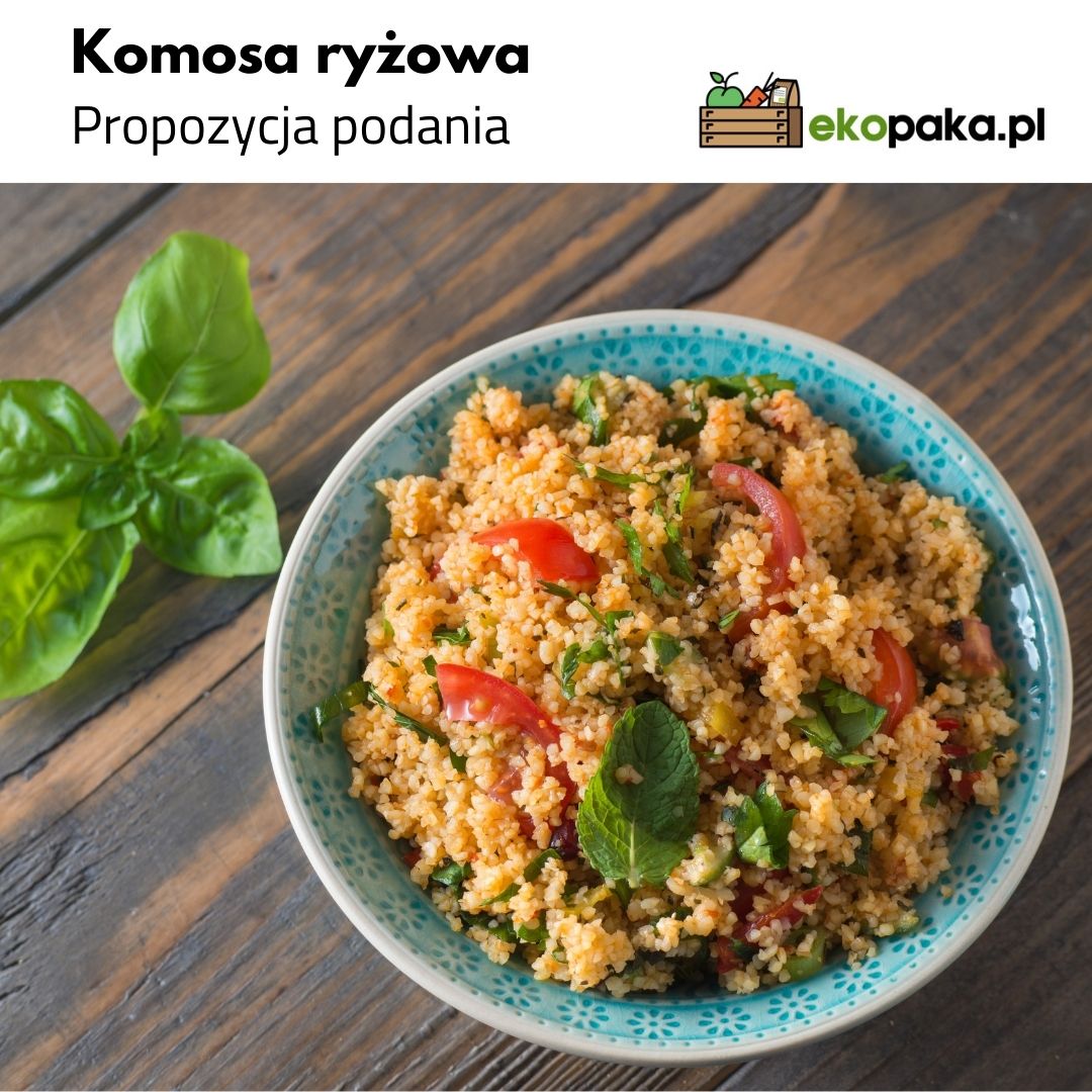 Komosa ryżowa propozycja podania